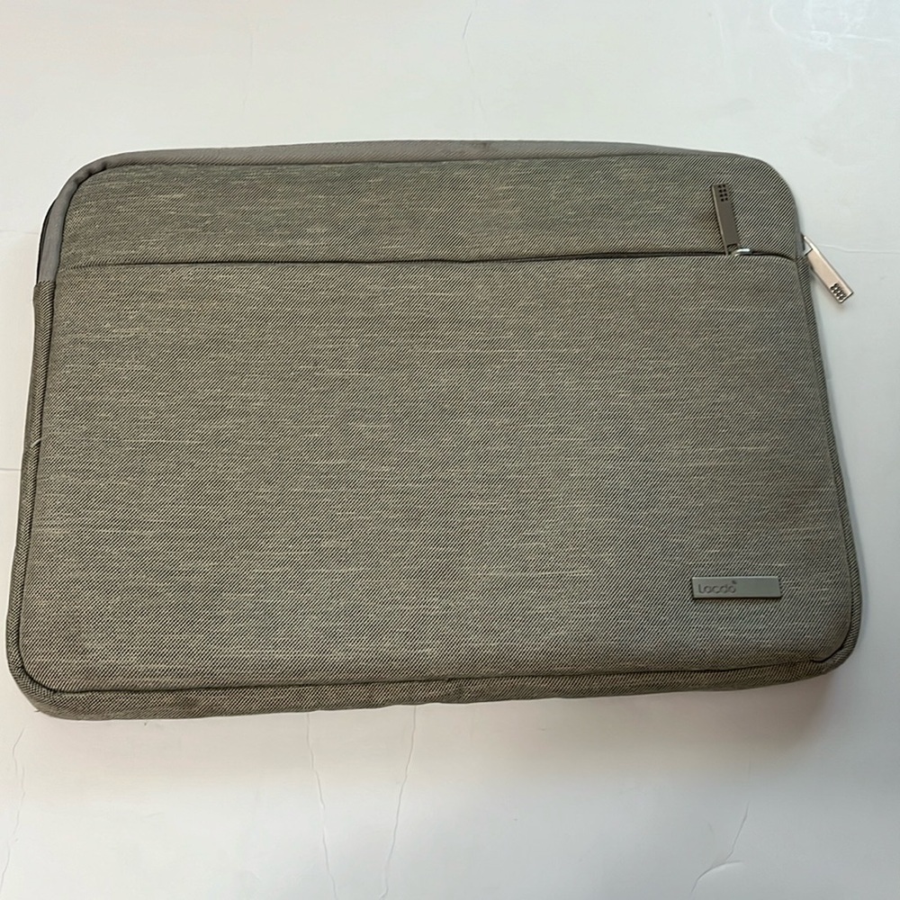 Lacdo Tablet Case 14” x 10” Padded Fabric Sleeve Zip Top iPad Bag